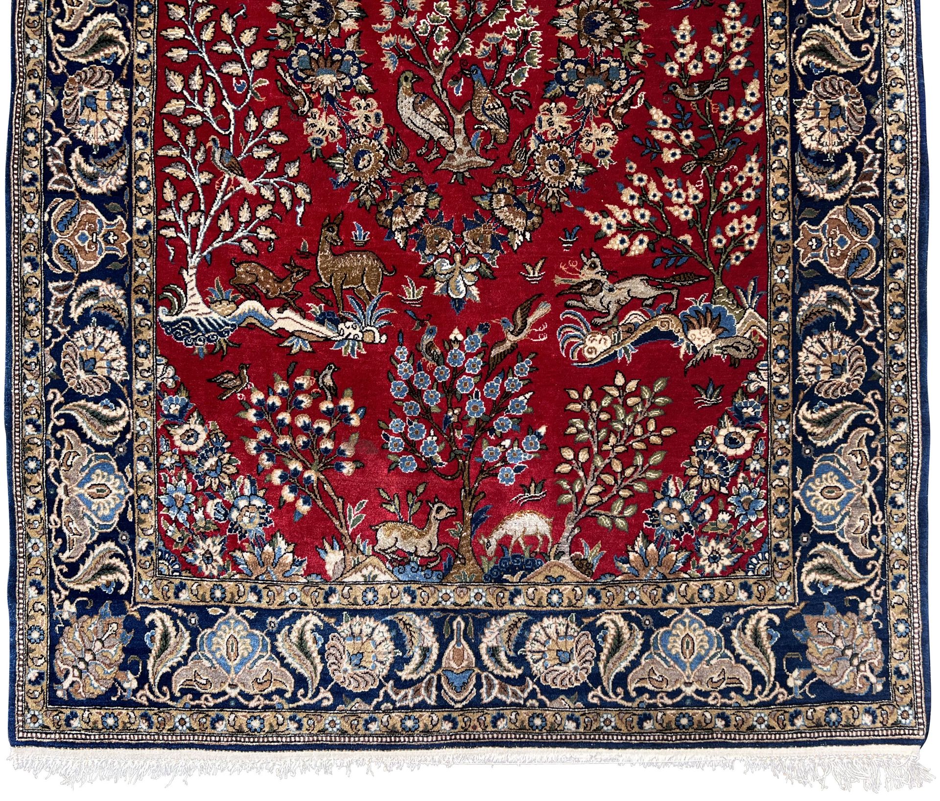 Ghom. Oriental carpet. Circa 1970. - Image 4 of 10