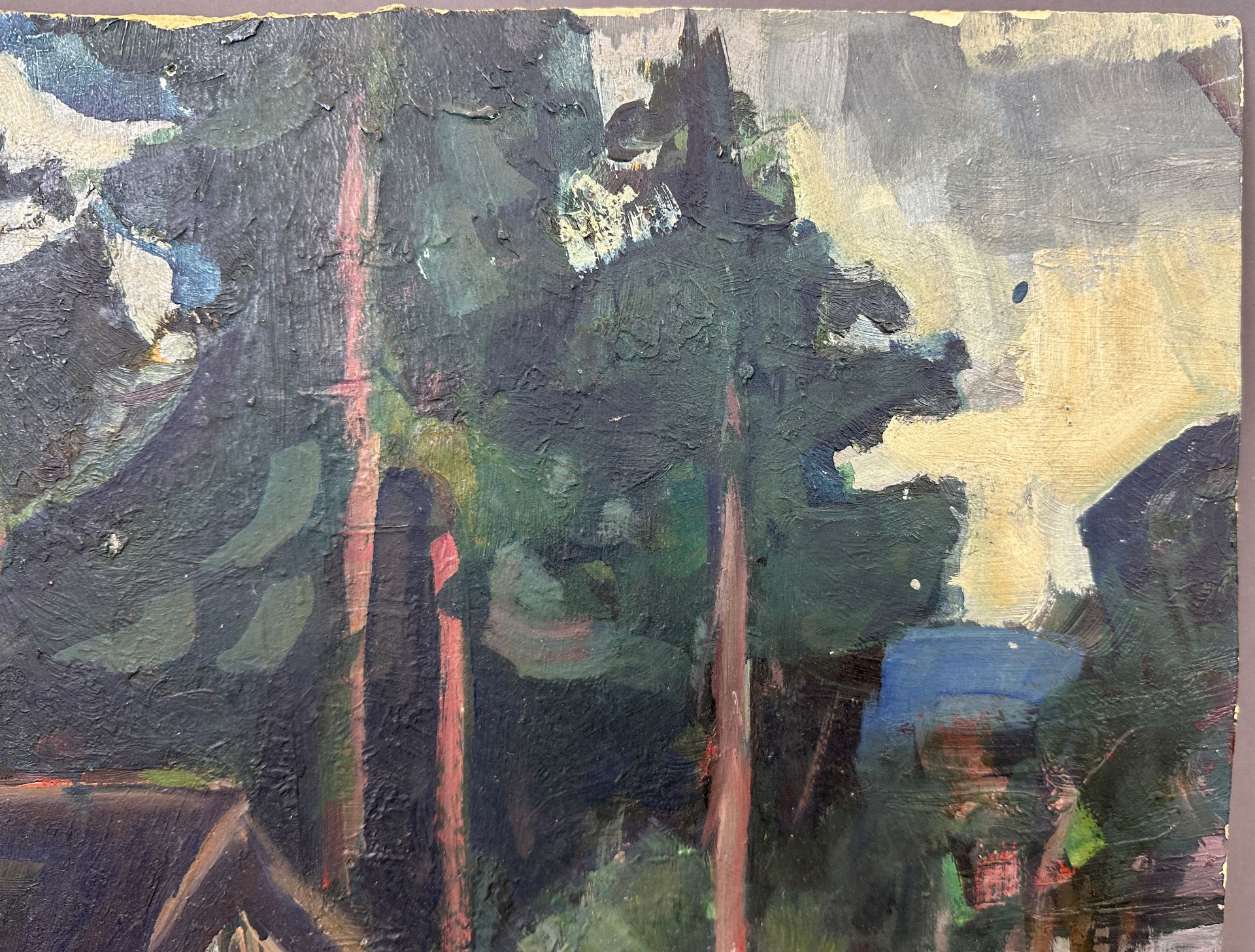 Alexander WOLFGANG (1894 - 1970). ‘Forest hut in Franconian Switzerland’. - Image 3 of 7