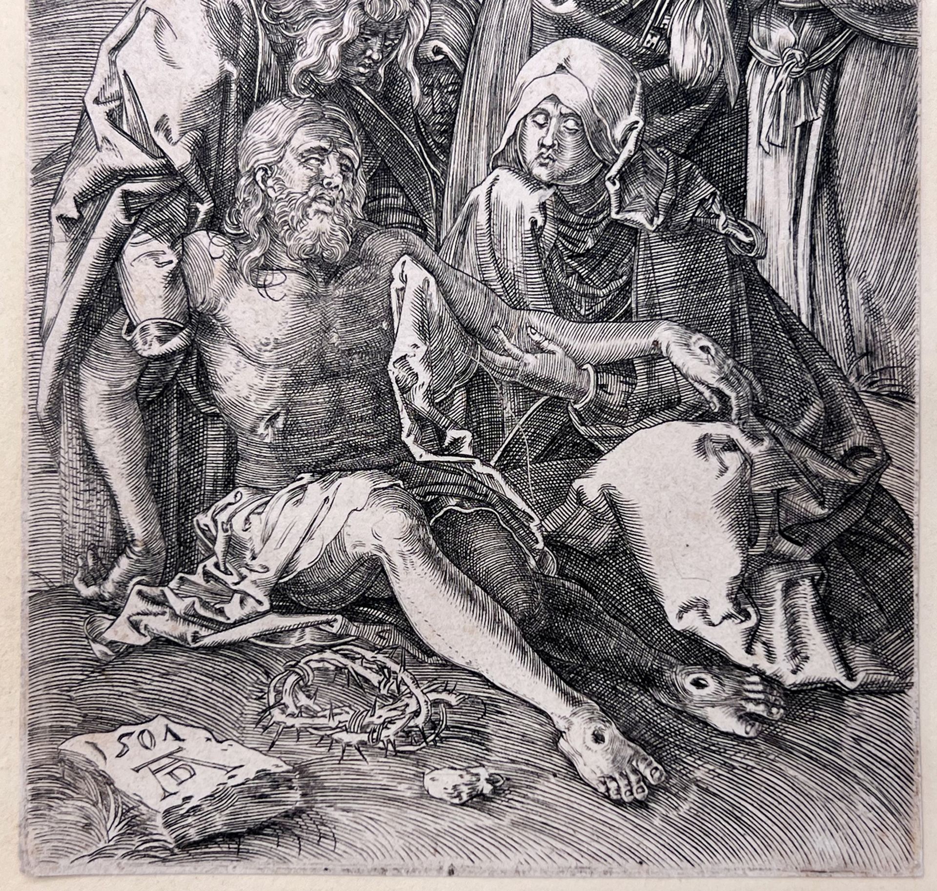 Albrecht DÜRER (1471 - 1528). Descent from the cross. - Image 4 of 9