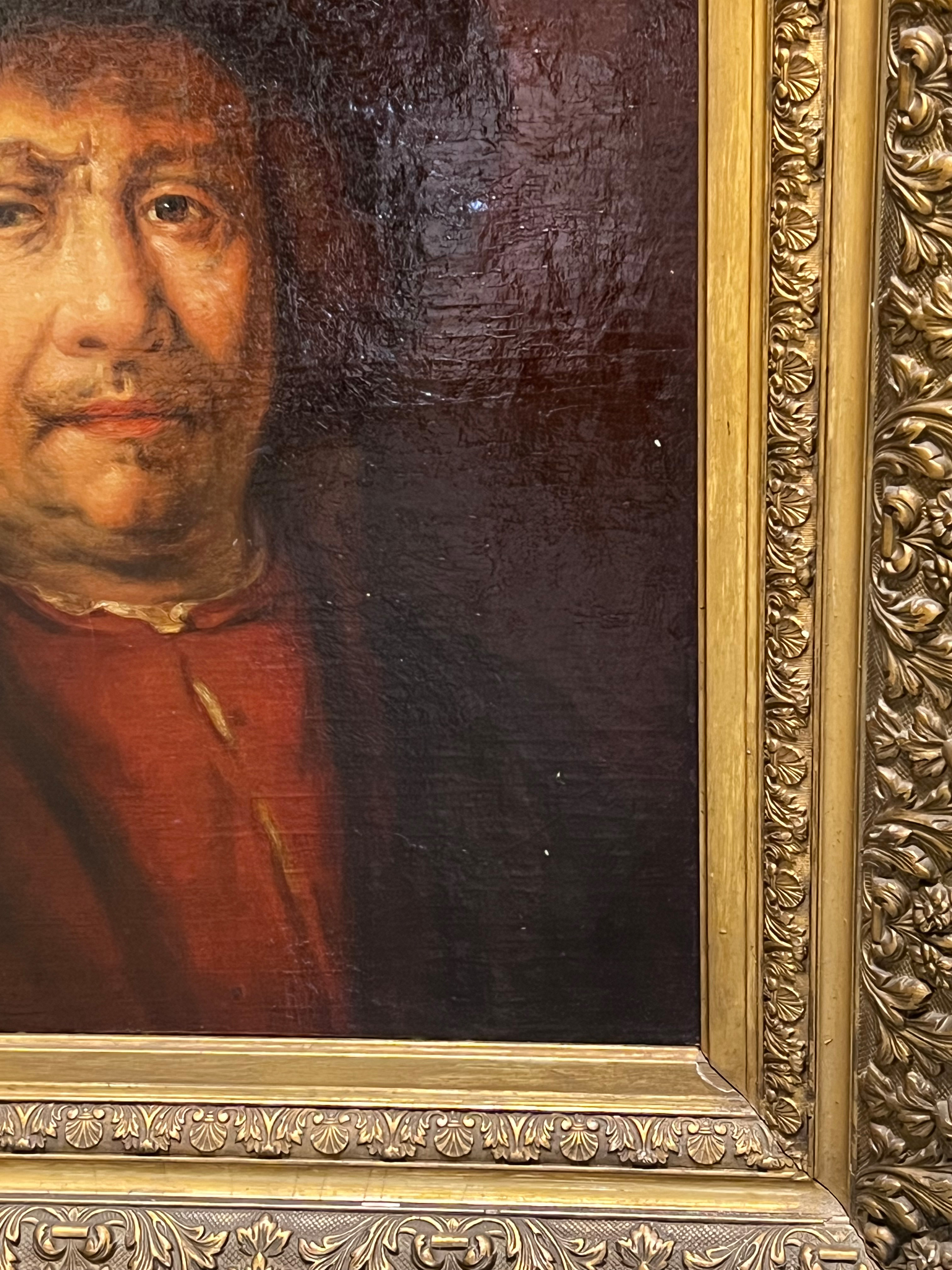 REMBRANDT VAN RIJN (1606 - 1669) Copy after. Self-portrait. - Image 6 of 20