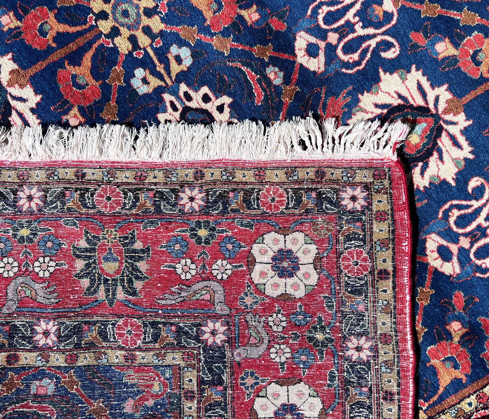 Veramin. Fine. Oriental carpet. Circa 1960. - Image 18 of 19