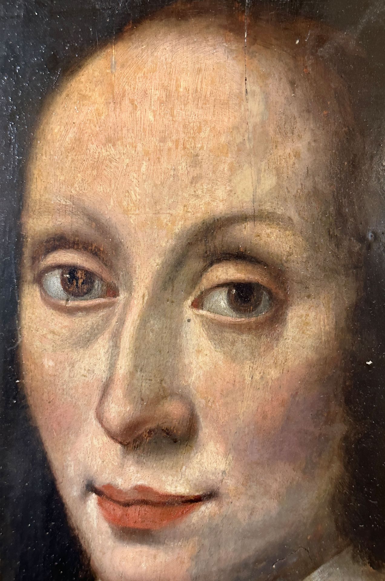 UNSIGNIERT (XVII-XVIII). Porträt einer adligen Dame. - Bild 12 aus 20