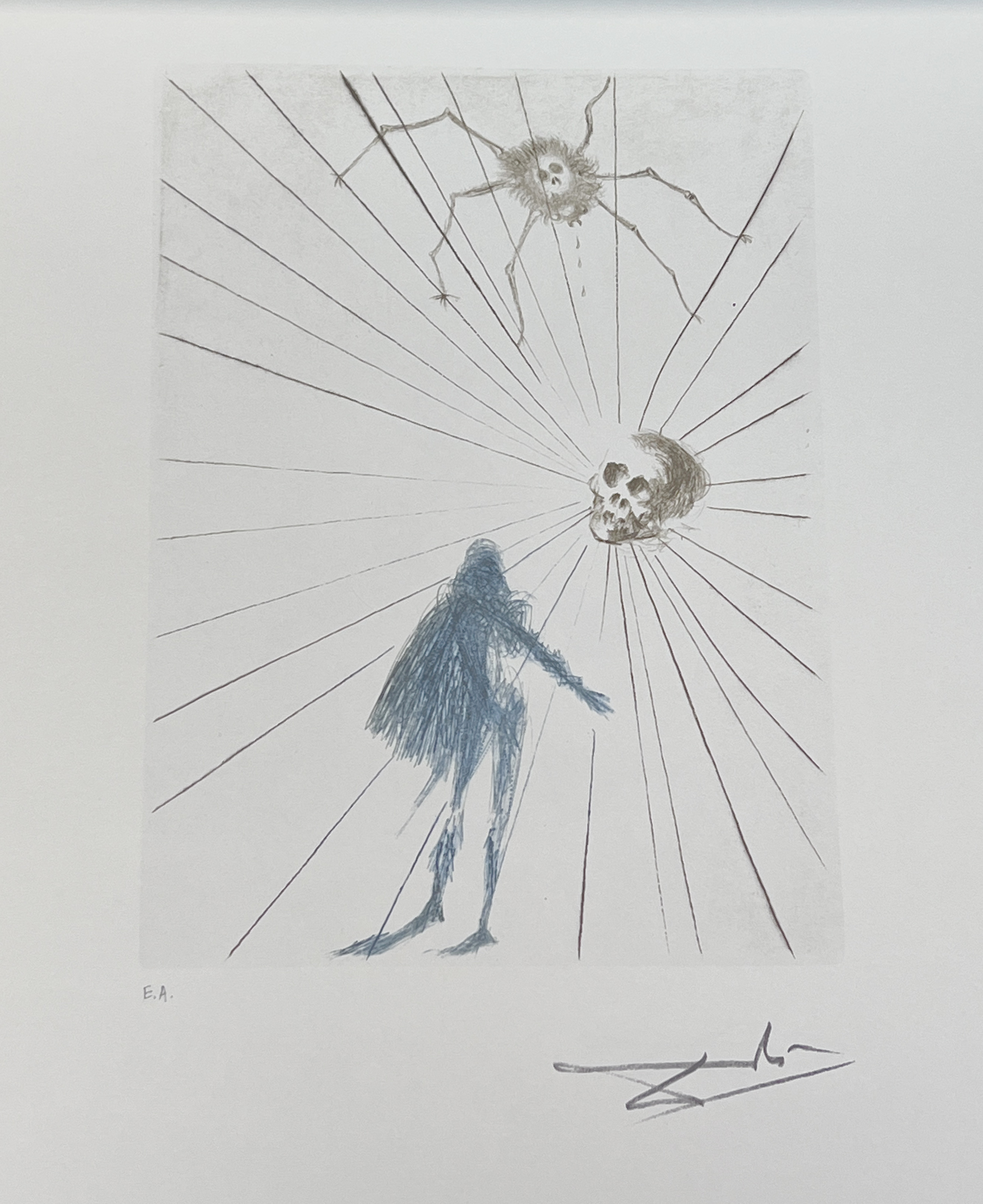 Salvador DALI (1904 - 1989). ‘Much ado about Shakespeare’. Brönner Gallery. - Image 7 of 11