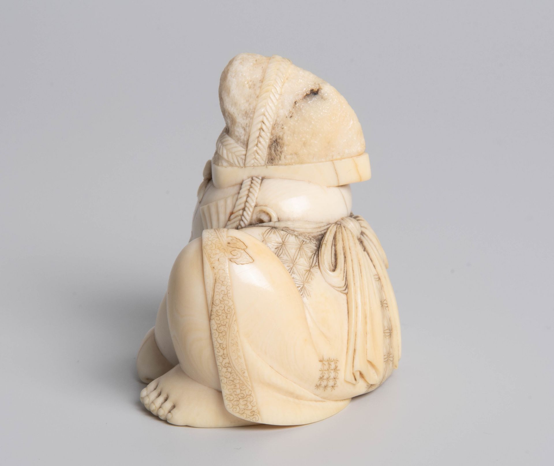 AUF DIESES LOS KANN NICHT GEBOTEN WERDEN: Netsuke von Gyokuzan - Image 3 of 7