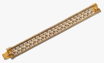 Perlen-Gold-Bracelet