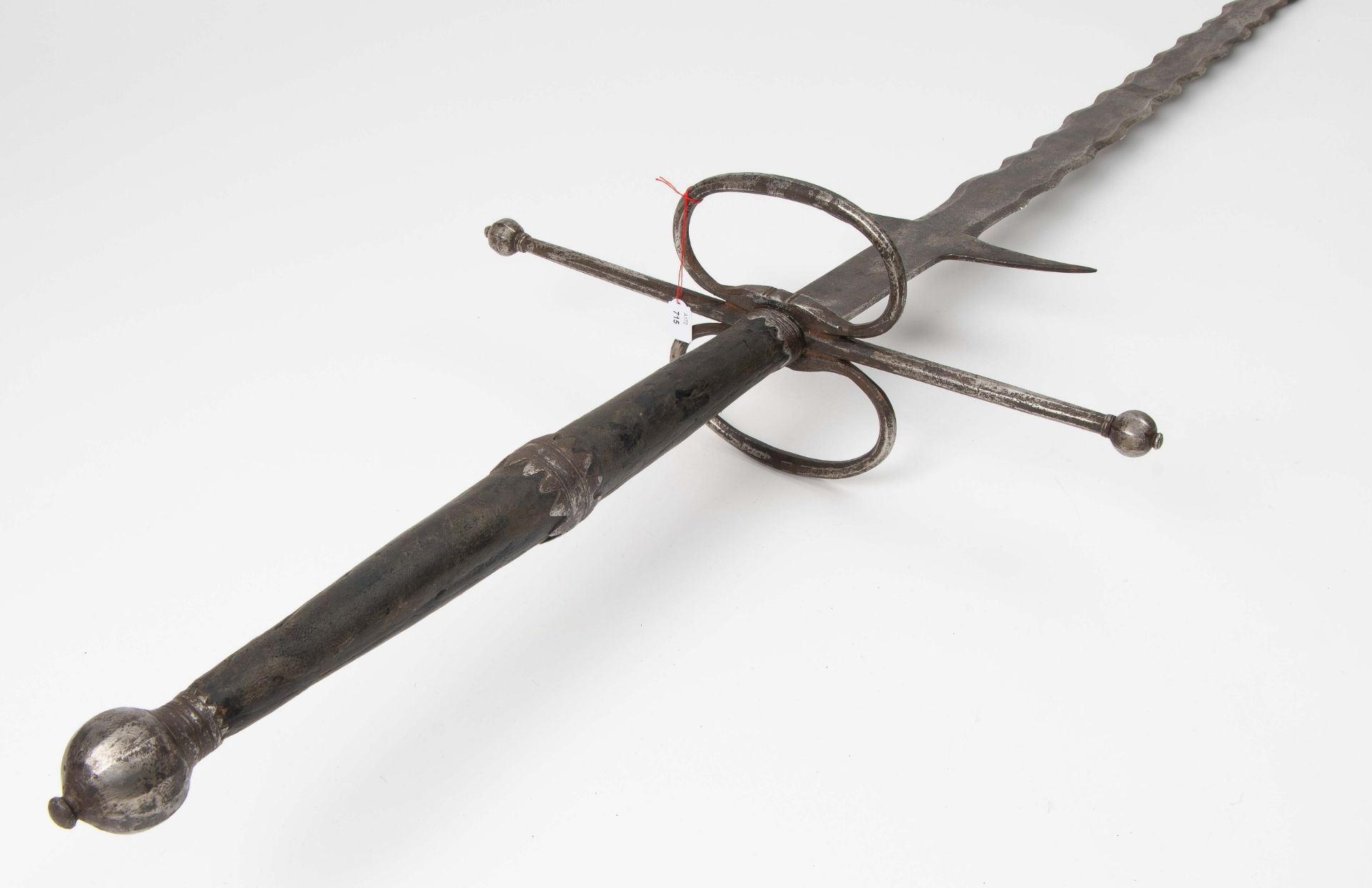Schwert, Zweihand-Flamberg - Bild 6 aus 9