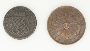 3 Kupfermünzen