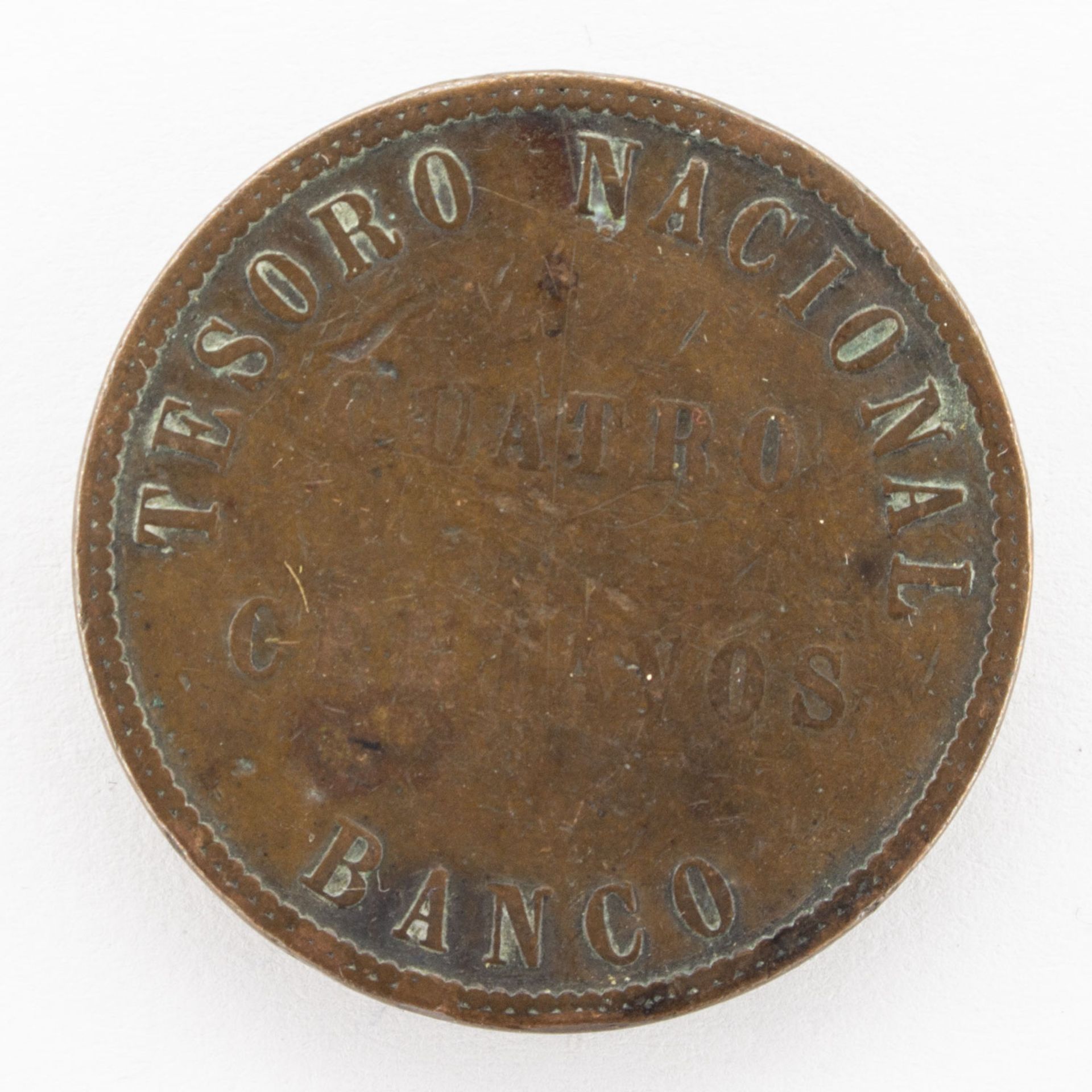 4 Centavos - Image 2 of 2