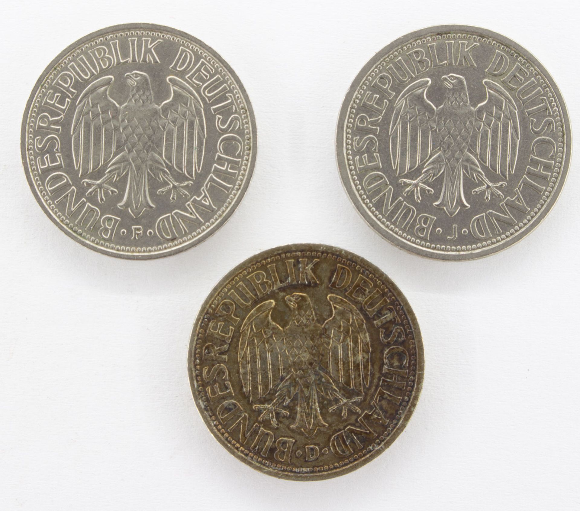 3 x 2 Deutsche Mark - Image 2 of 2