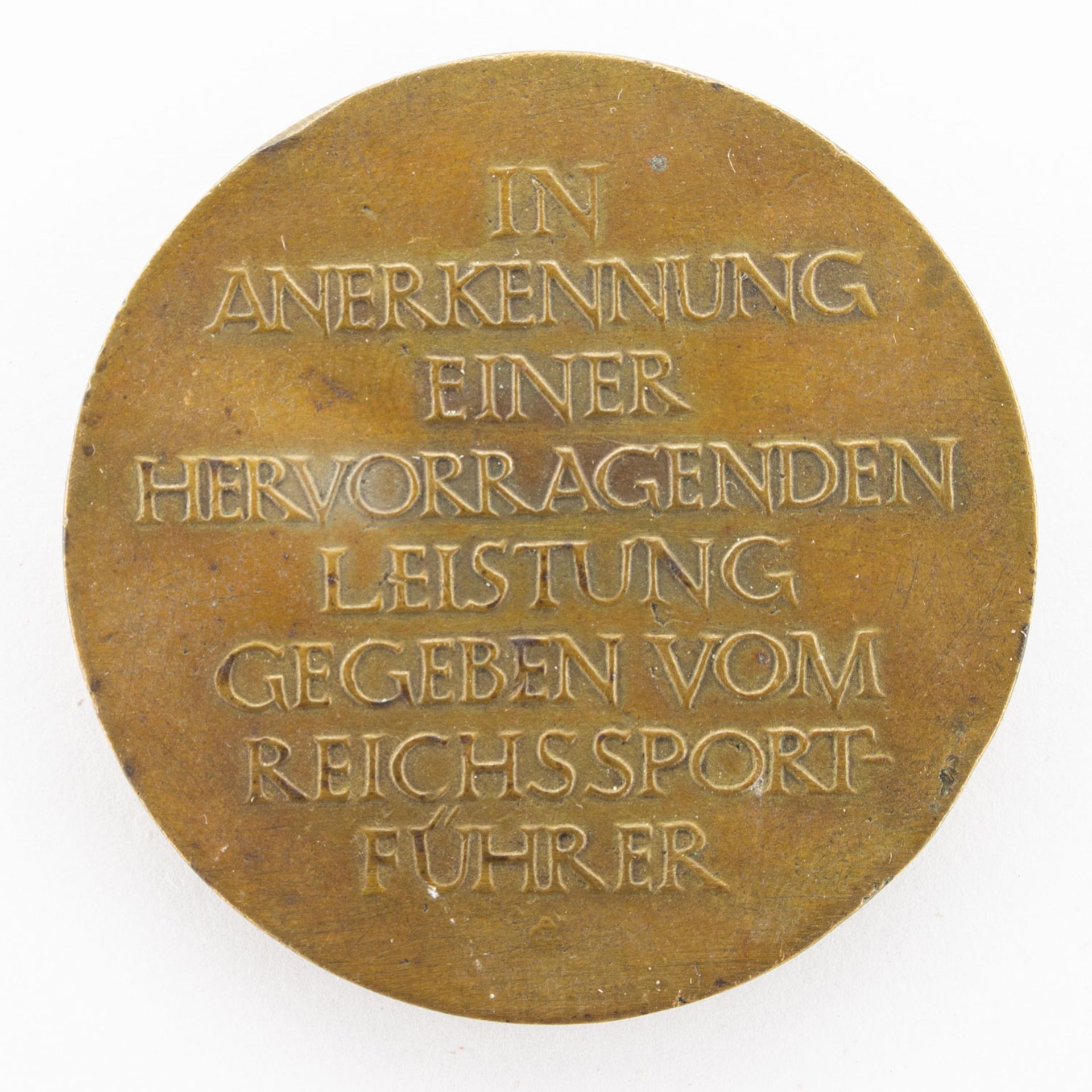 Ehrenpreis des Reichssportführer von Tschammer u. Osten - Image 2 of 2