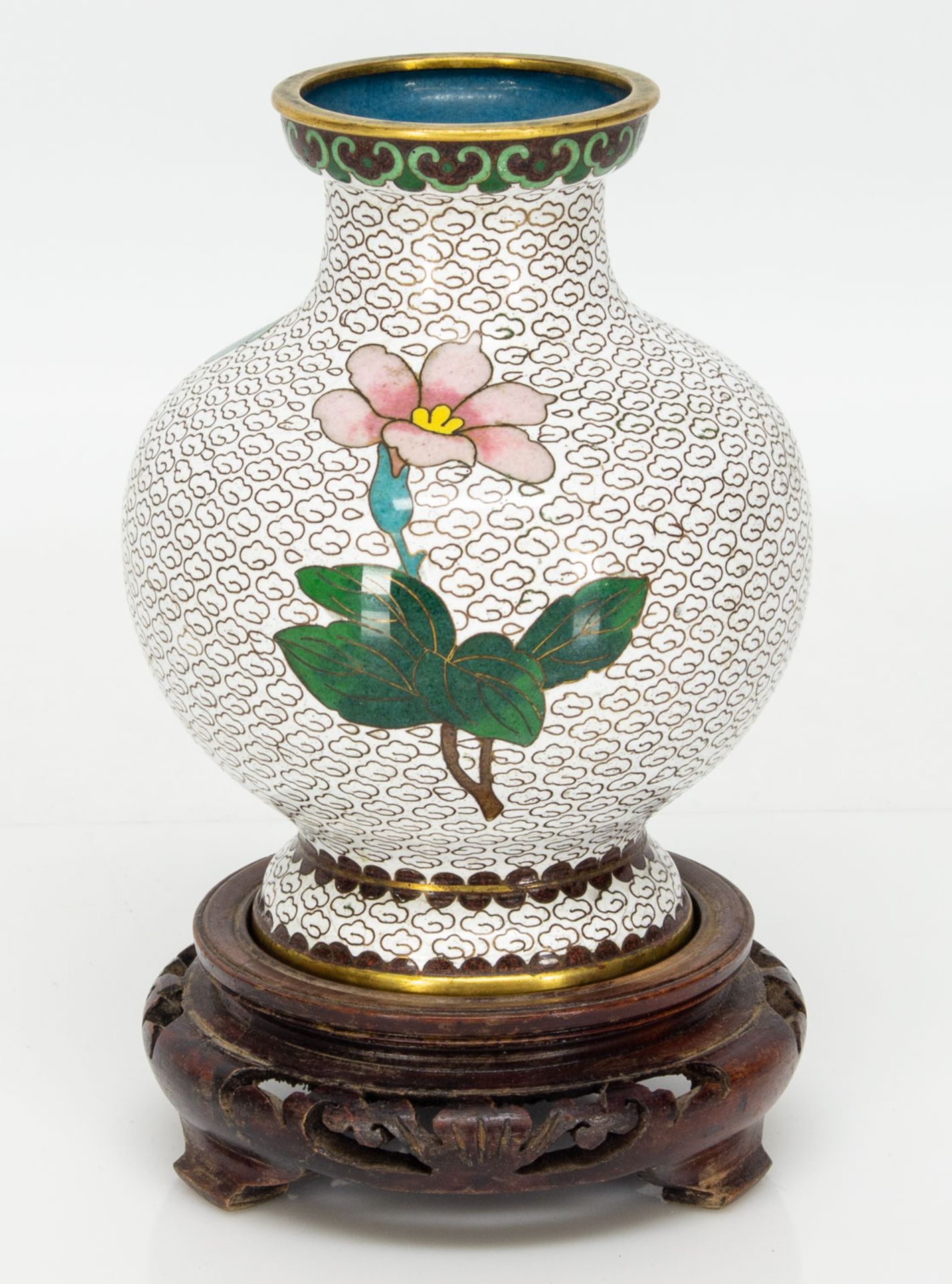 Cloissonè - Vase - Image 2 of 2