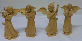 Vier musizierende Engel