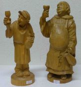 Mönch und Bauer