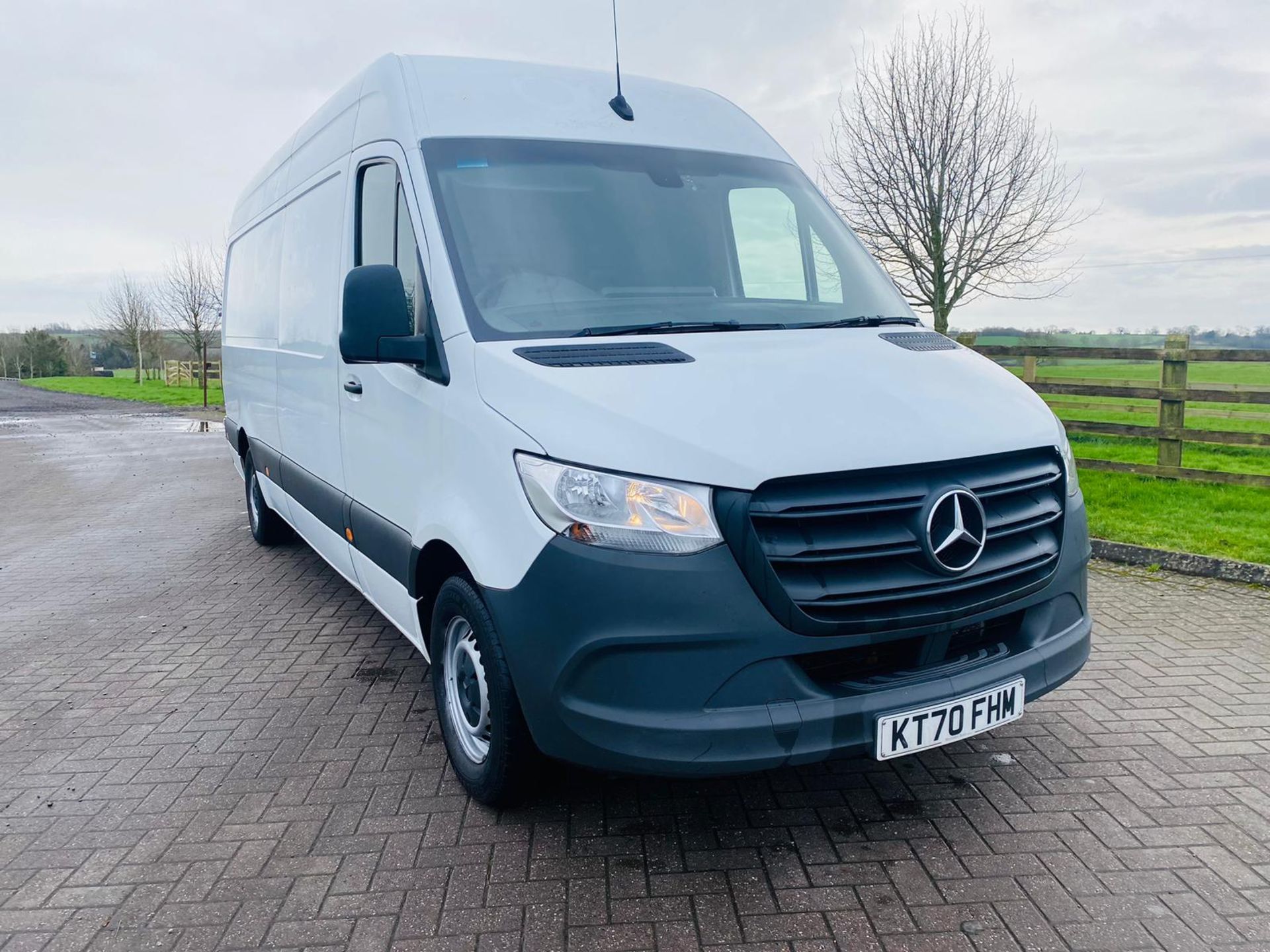 (RESERVE MET)Mercedes Sprinter 315CDI Progressive LWB 4.2M High Roof 2021Reg - 1 Owner - FSH - EURO6 - Image 5 of 24