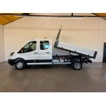 (RESERVE MET)Ford Transit 350 2.0 TDCI Double Cab Tipper 2018 18 Reg - DRW - - 1 Owner From New 73K