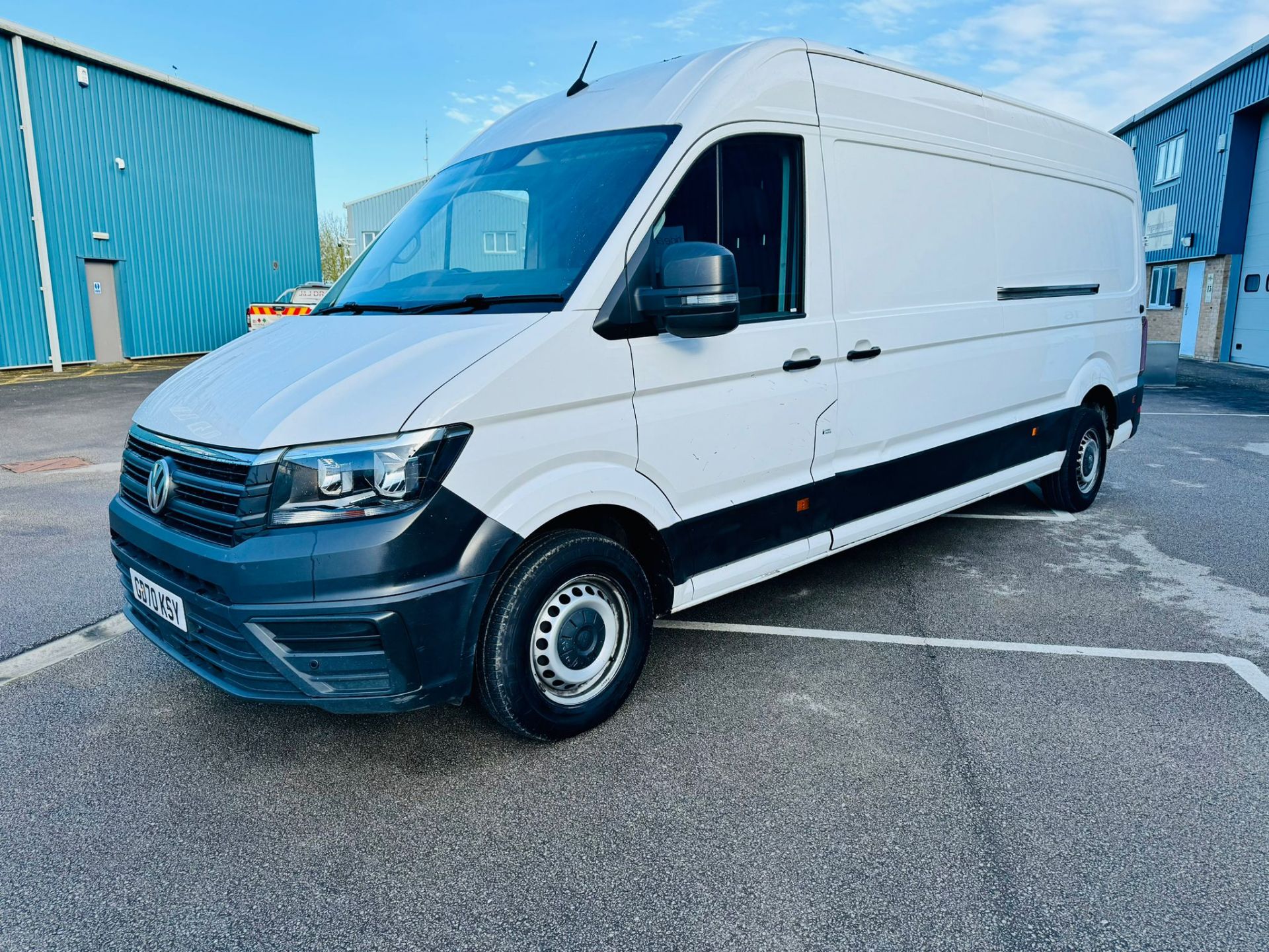 (RESERVE MET)VOLKSWAGEN CRAFTER 2.0TDI 140 BHP TRENDLINE "LWB" (2021 YEAR) - AIR CON -1 OWNER - 70K - Image 3 of 23