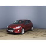 (RESERVE MET)Ford Fiesta "Titanium X" 1.5 TDCI (5 Door) 2019 Model - FSH - Red - Air Con - Sat Nav