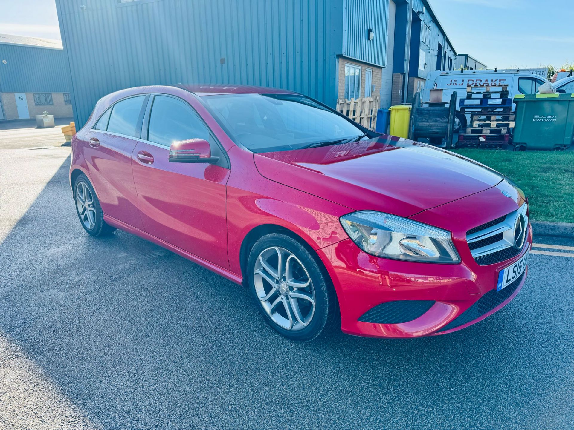 Reserve Met - MERCEDES A CLASS A180D AUTOMATIC " SPORT EDITION" 2015 15 REG - AIR CON - PART LEATHER - Image 3 of 26