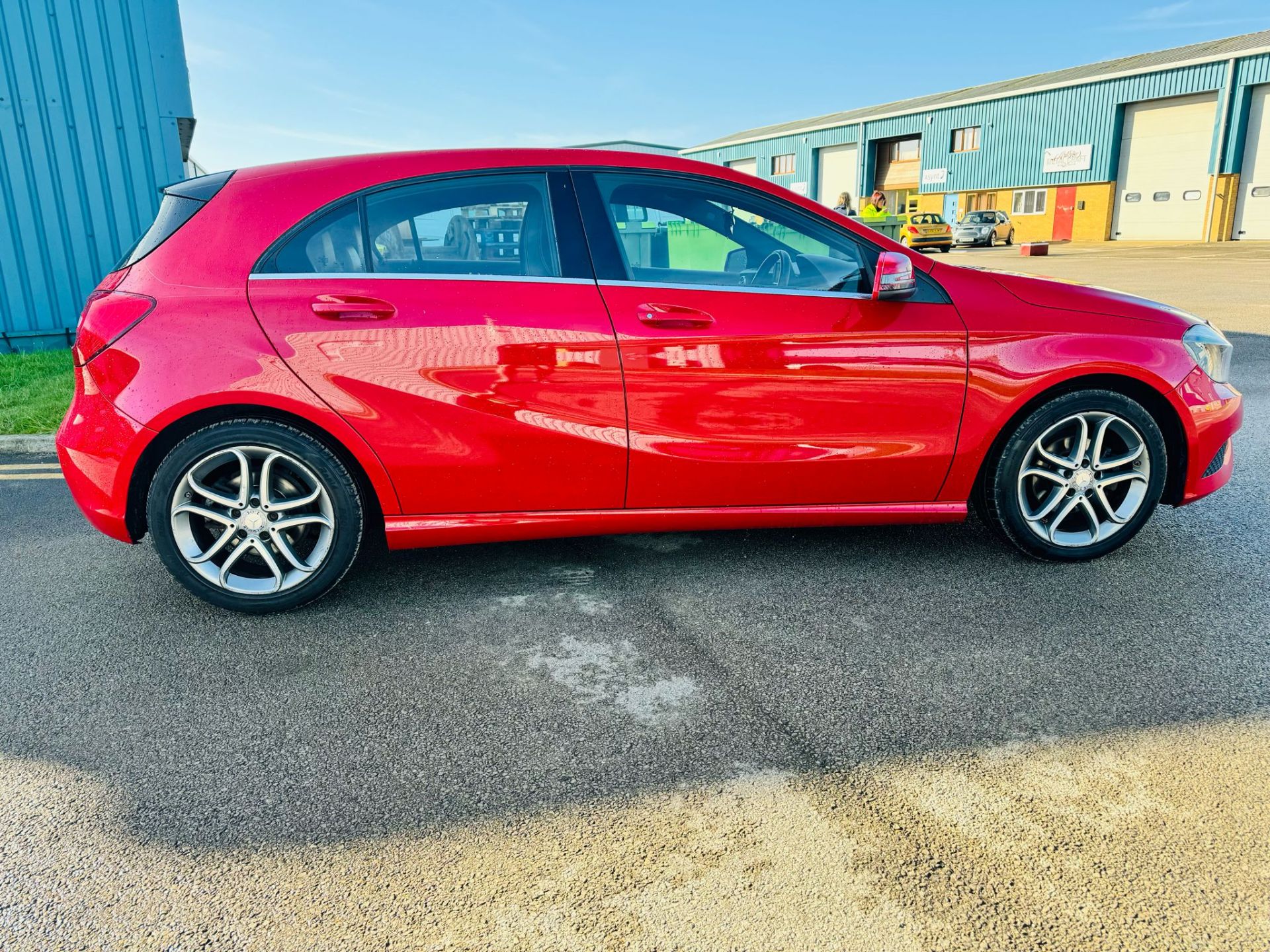 Reserve Met - MERCEDES A CLASS A180D AUTOMATIC " SPORT EDITION" 2015 15 REG - AIR CON - PART LEATHER - Image 7 of 26