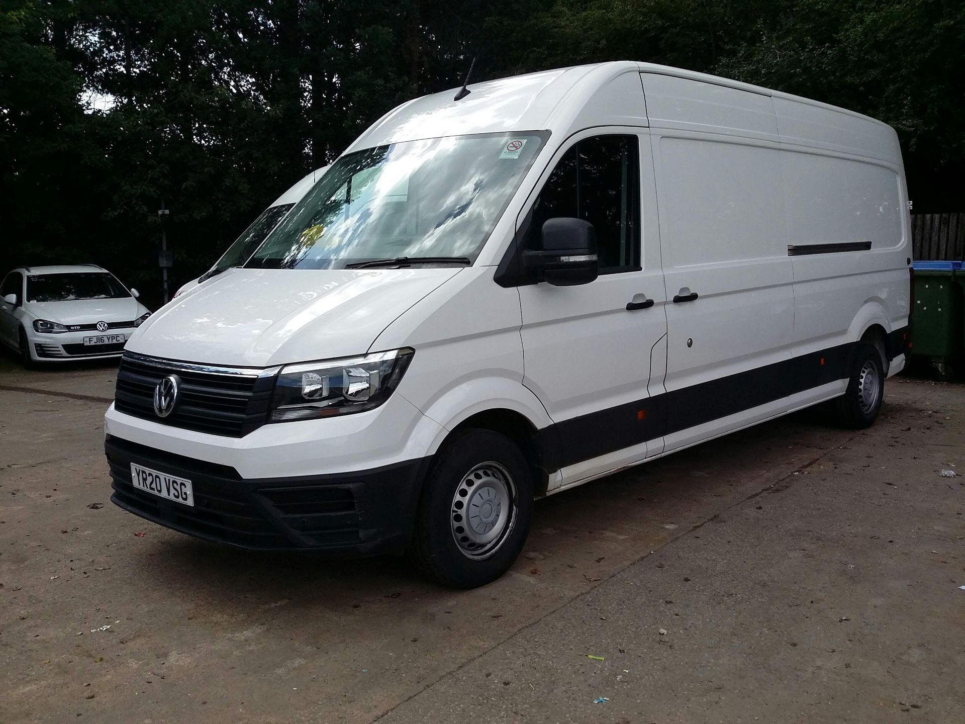 VOLKSWAGEN CRAFTER 2.0TDI 140 BHP TRENDLINE BUSINESS "LWB" 2020 20 Reg - 1 OWNER - 54K MILES - Image 2 of 9