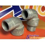 (14) 90 degree Couplings (UNUSED) (TIMES THE MONEY)