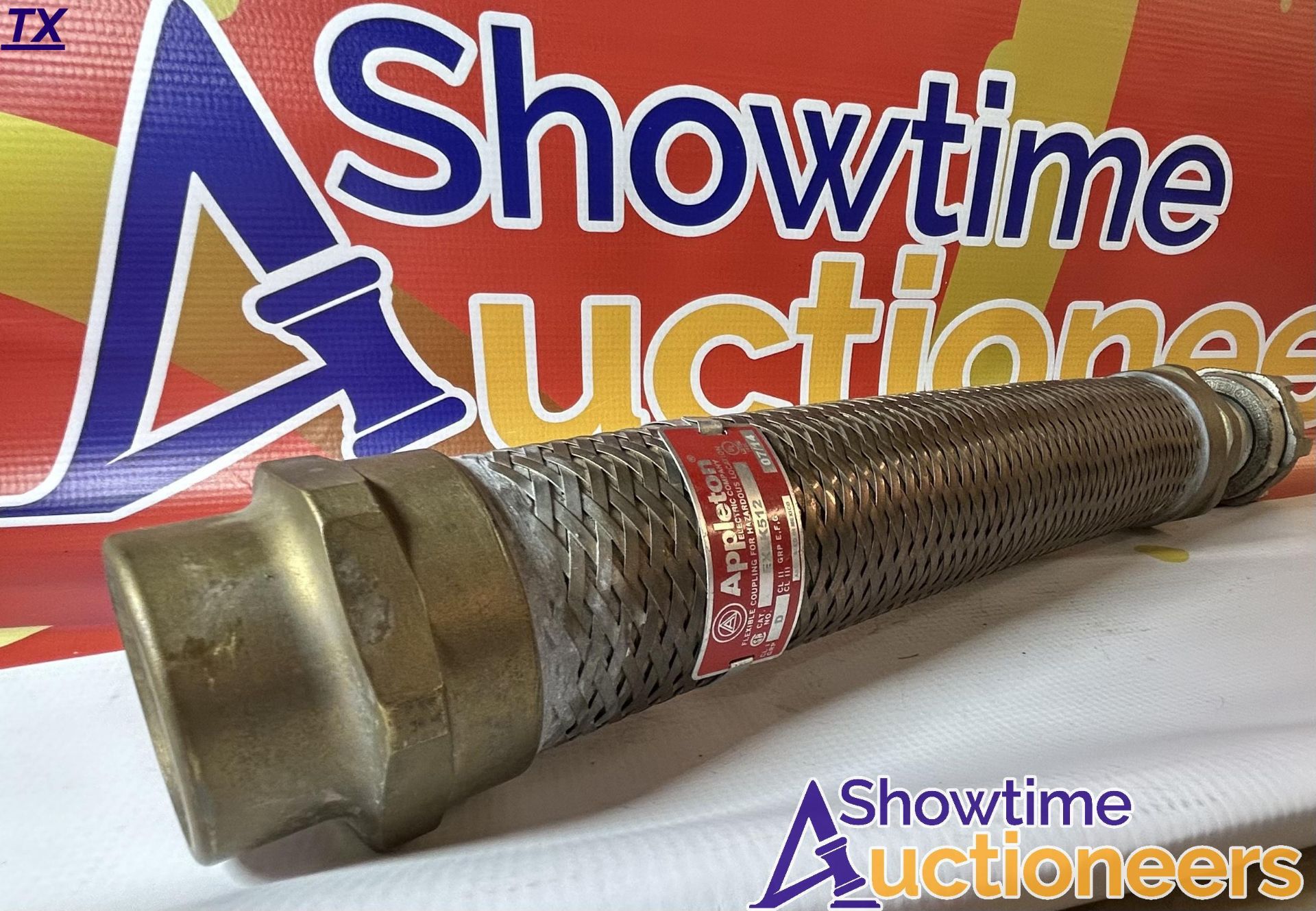 (1) Appleton 2'' Explosion Proof Flexible Coupling 12'' Length (UNUSED) (TIMES THE MONEY)
