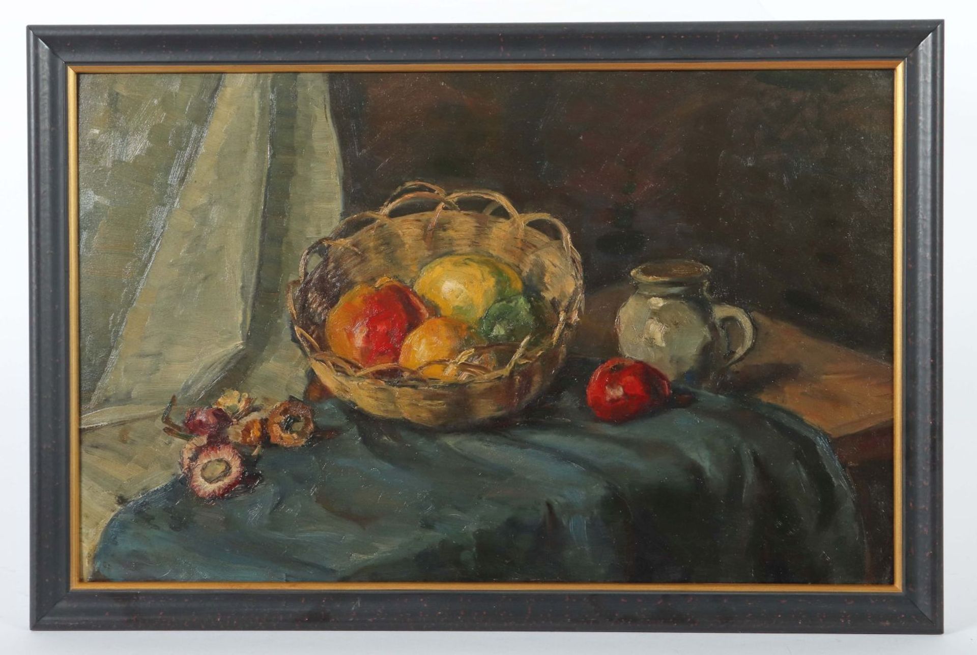 Maler des 19./20. Jh. "Stillleben", - Bild 2 aus 3