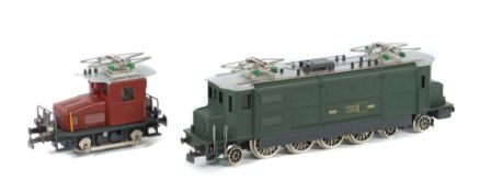 2 Lokomotiven HAG Swiss made, Spur H0,