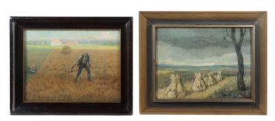 2 Künstler des 19./ 20. Jhr. 2 Gemälde
