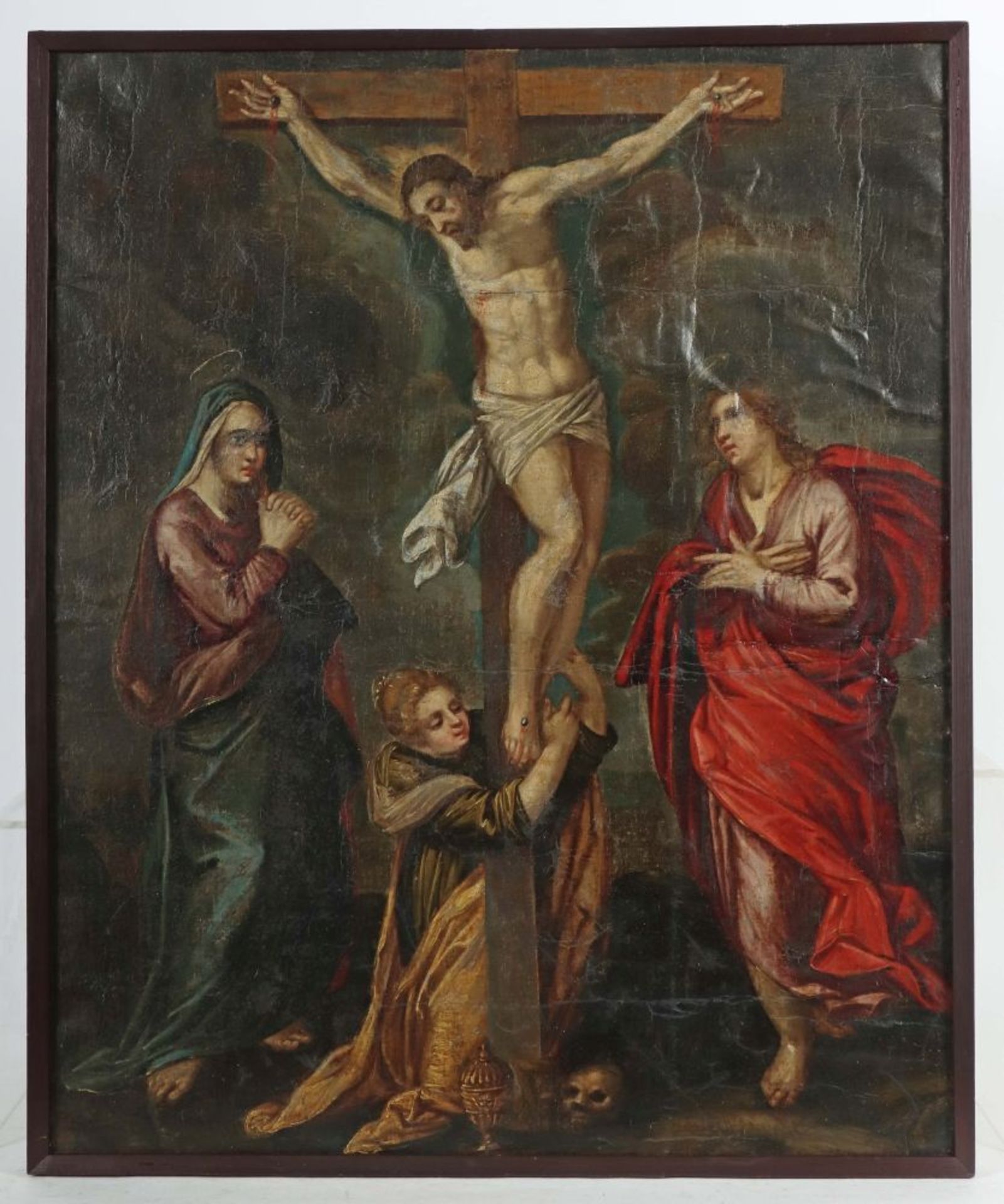 Kirchenmaler des 18. Jh. "Christus am - Image 2 of 3
