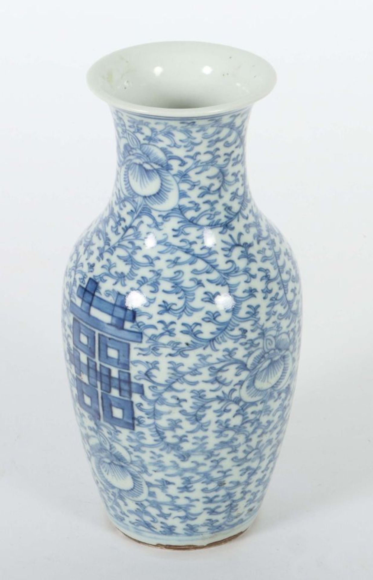 Vase im Blau-weiß-Dekor China, um - Image 2 of 4