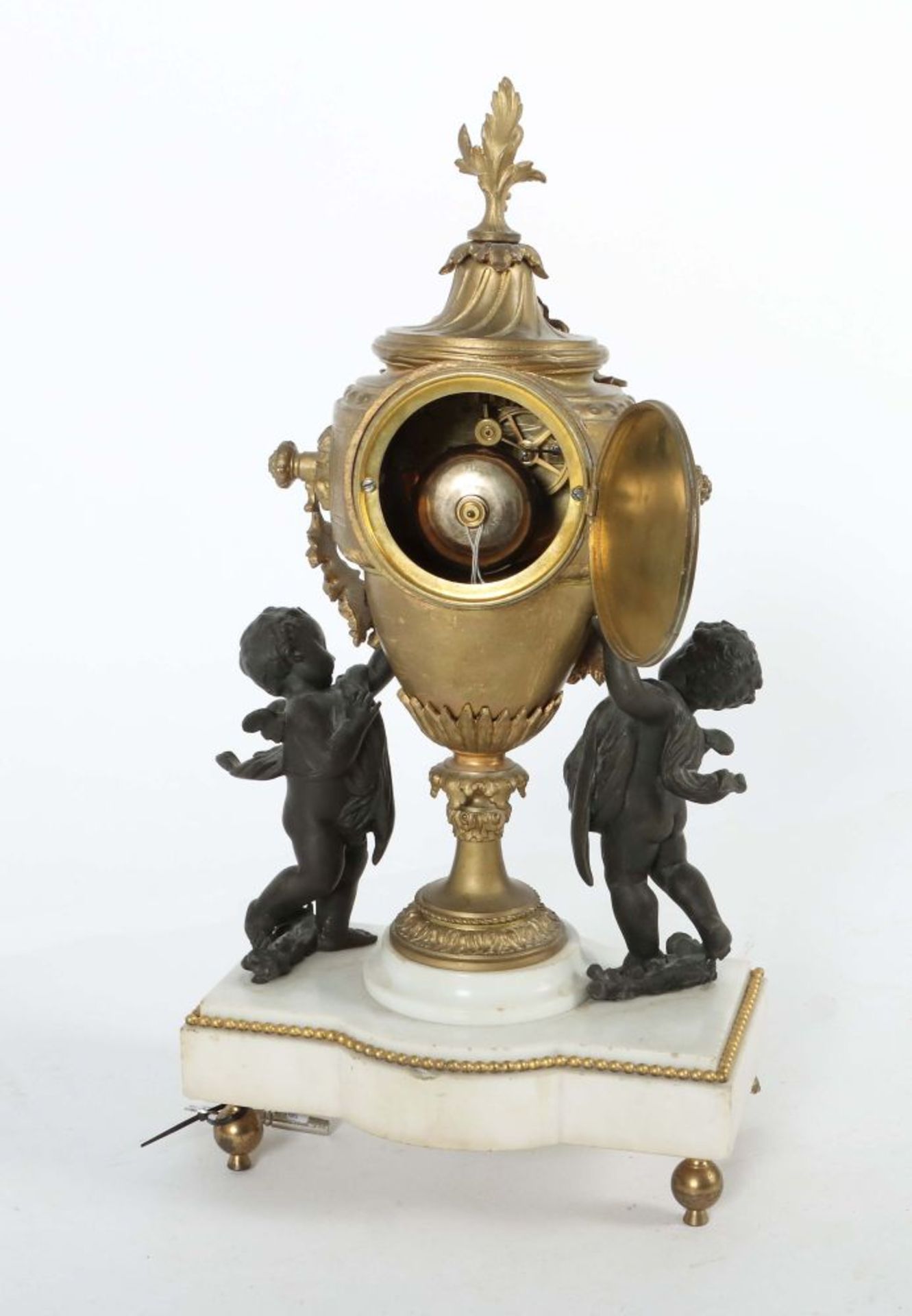 Vasenuhr im Louis XVI-Stil Frankreich, - Bild 3 aus 3