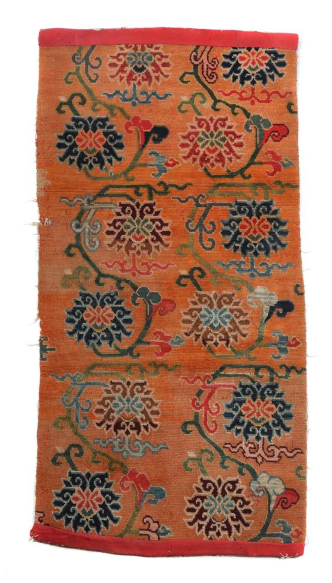 Khaden mit Lotusranken Tibet, um 1900,