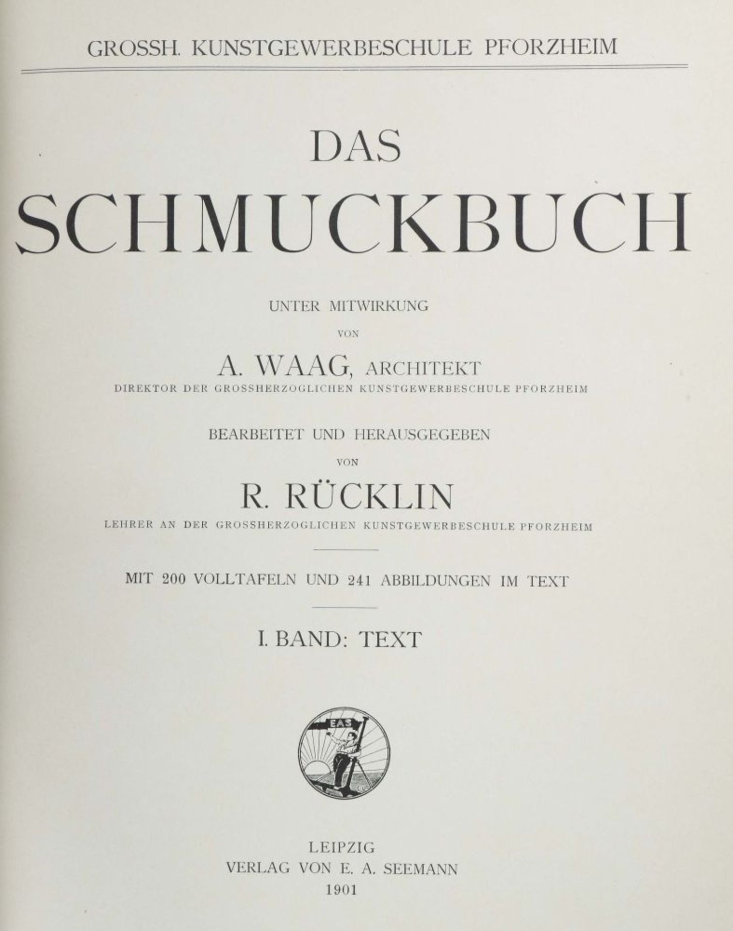 Rücklin, R. Das Schmuckbuch, Leipzig, - Bild 2 aus 7