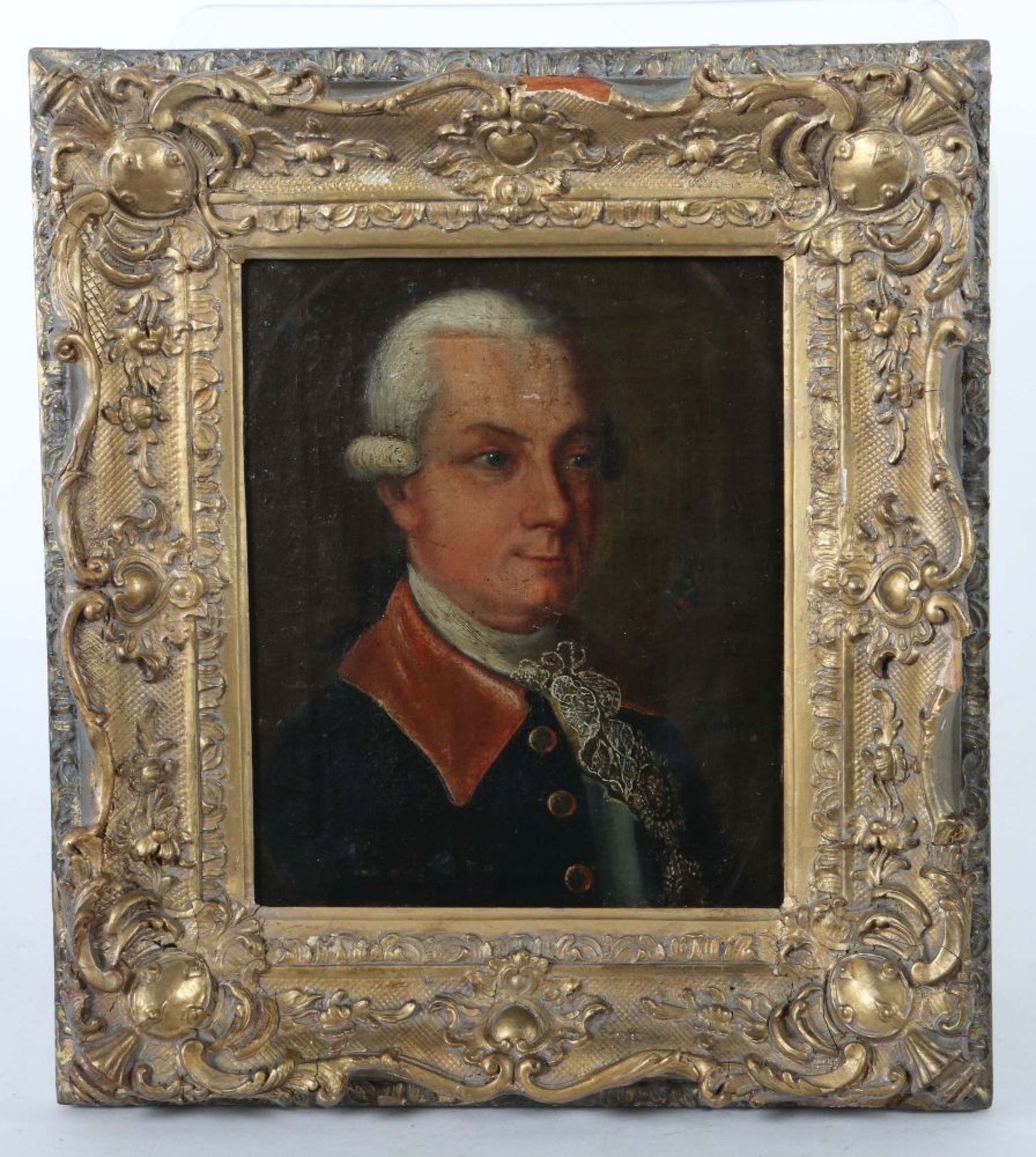 Maler des 18. Jh. "Herrenportrait", - Image 2 of 4