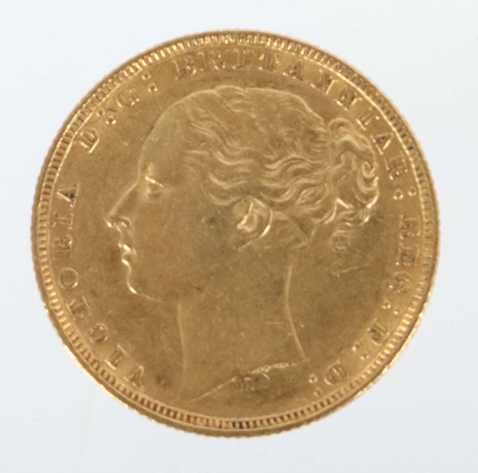 tSovereign-Goldmünze Australien, 1878,