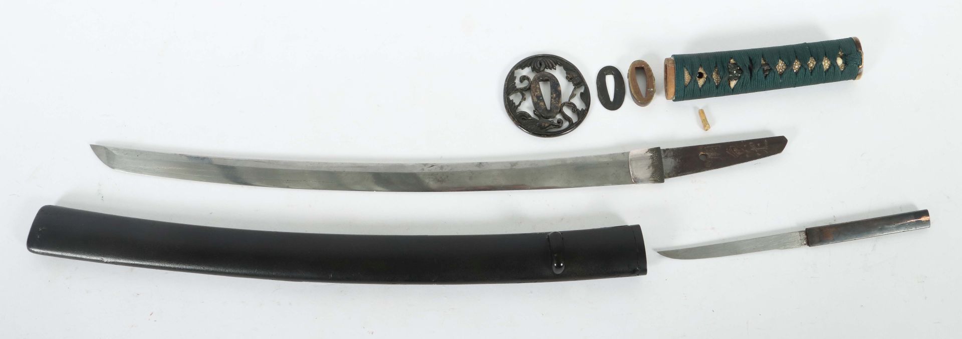 Wakizashi Japan, wohl 19. Jh., kurzes - Image 11 of 17