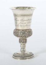 Fußpokal wohl Berlin, dat. 1833,