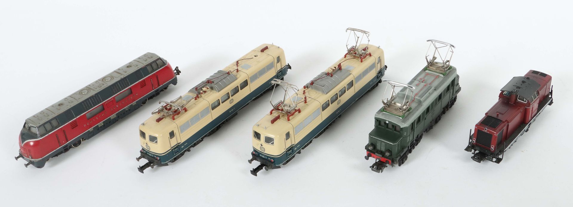 5 Lokomotiven Märklin, Spur H0, 1 x - Bild 2 aus 2