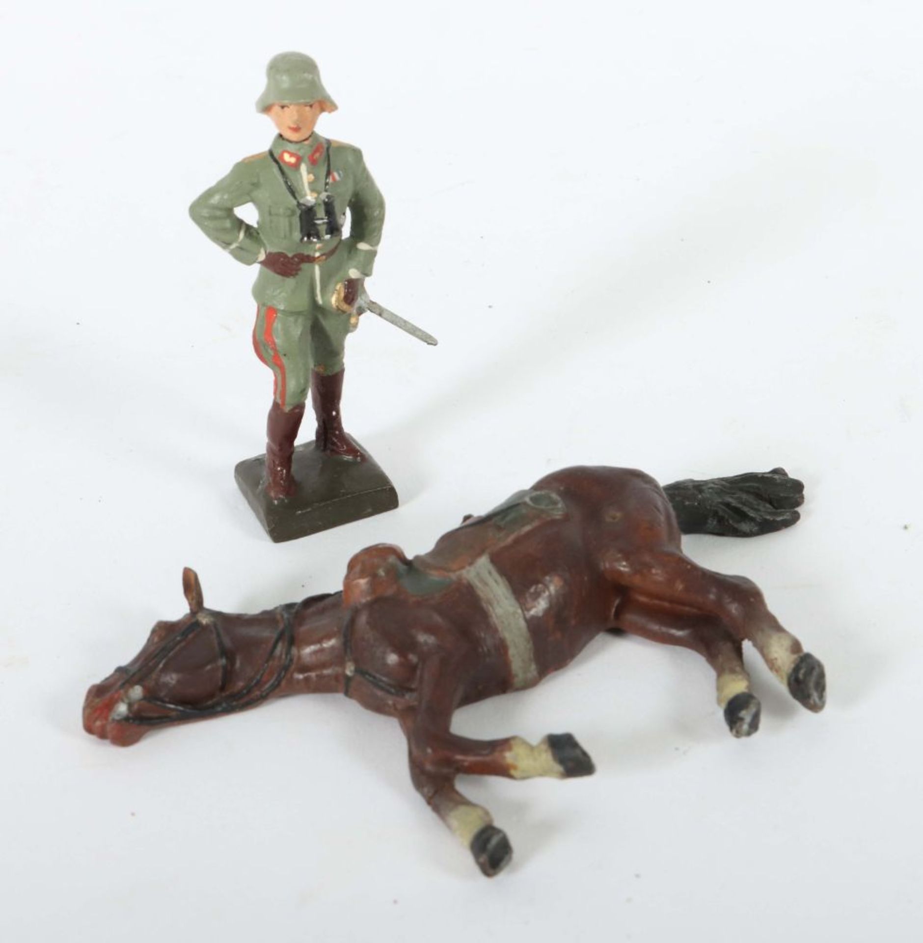 General und Pferd Lineol, General m.