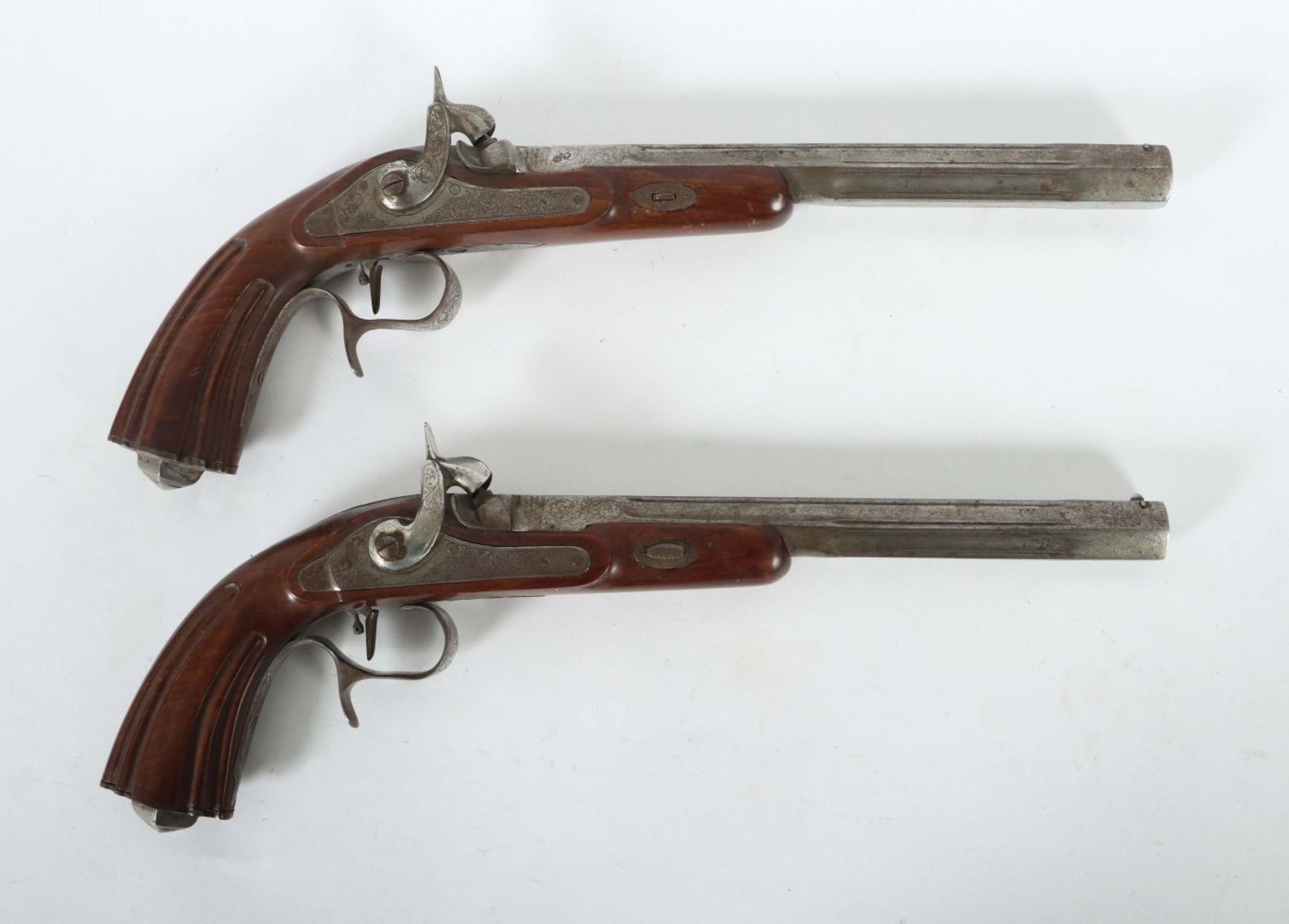 Paar Duellpistolen im Kasten mit - Image 6 of 11