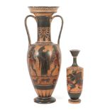 Zwei griechische Vasen nach altem