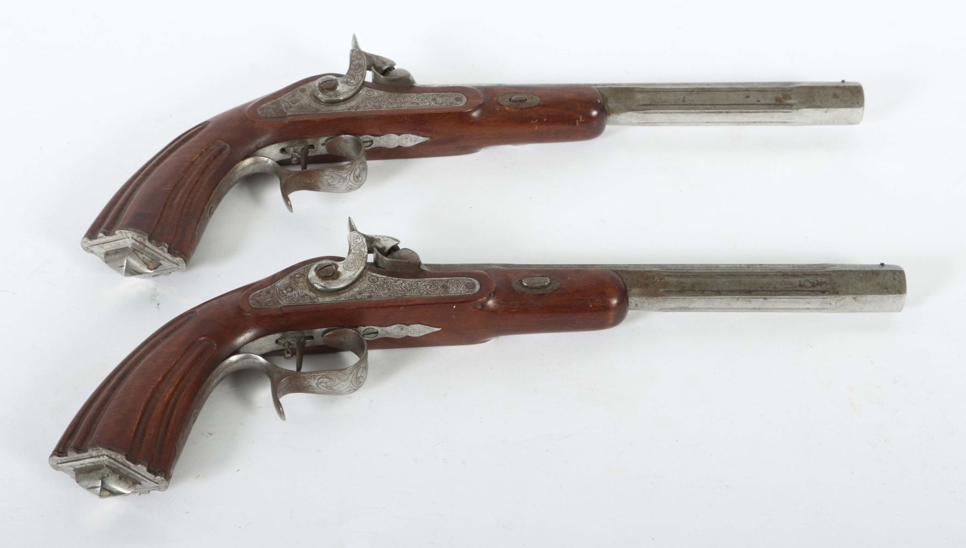 Paar Duellpistolen im Kasten mit - Image 8 of 11