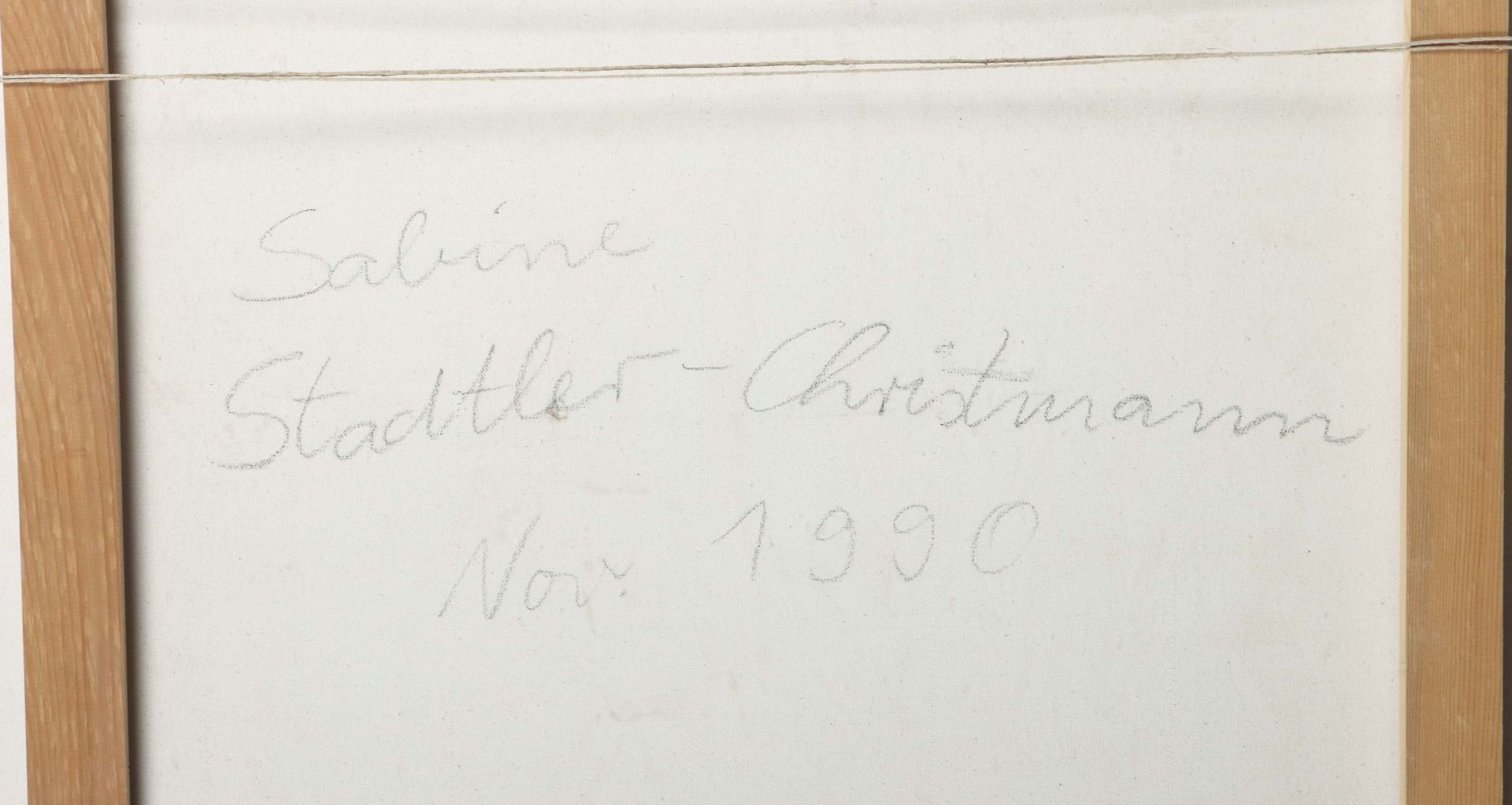 Christmann, Sabine 1960 geb. in - Bild 3 aus 4