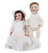 2 x Puppen Kley & Hahn und Armand