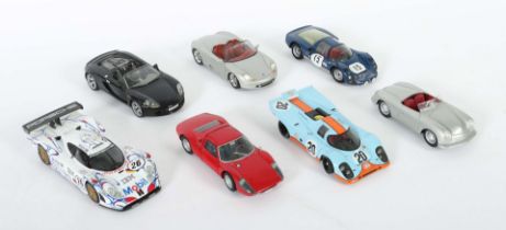 7 Porsche Modelle Maisto, Minichamps,