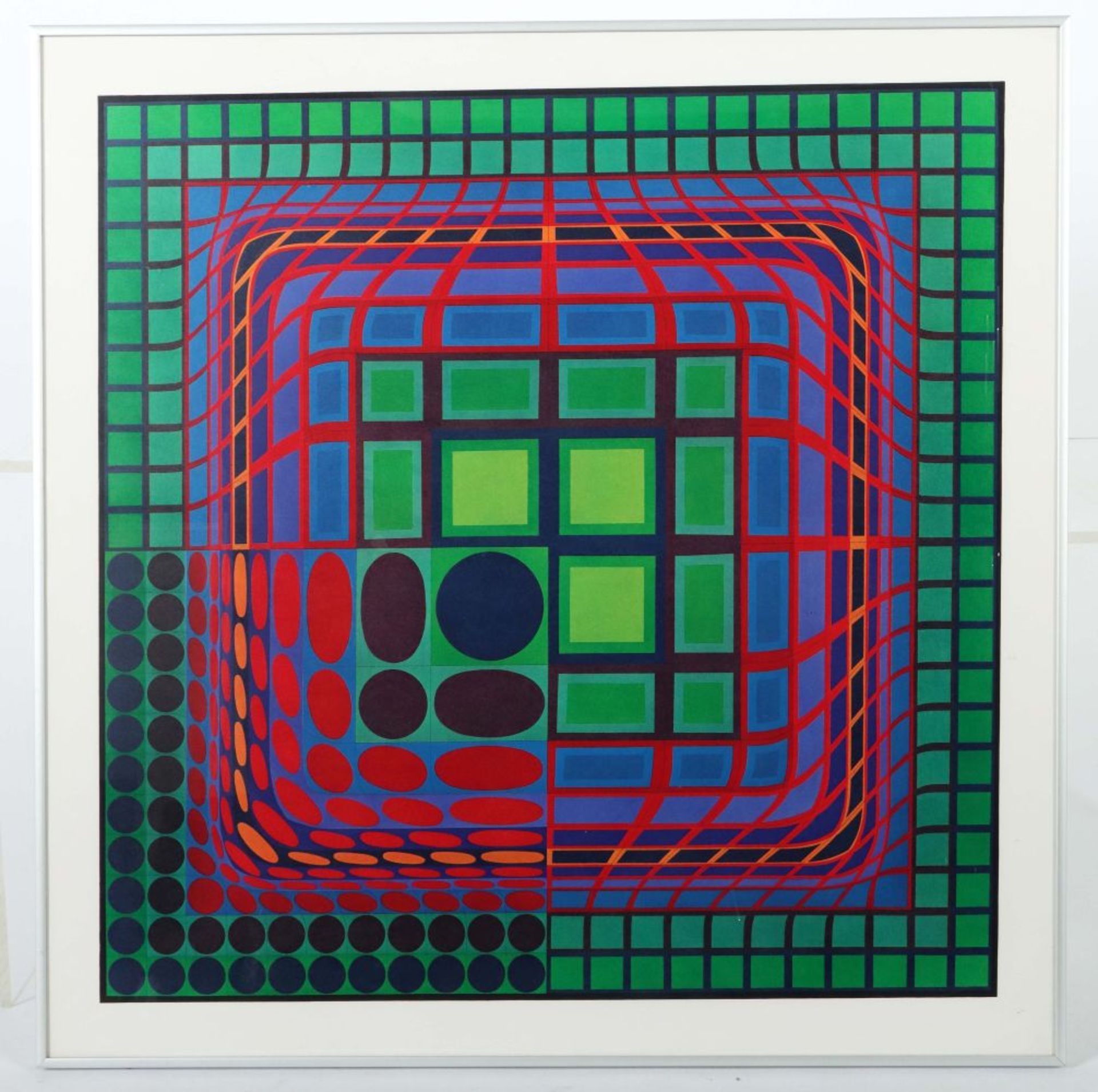 Vasarely, Victor (attr.) Pécs 1906 - - Image 2 of 2