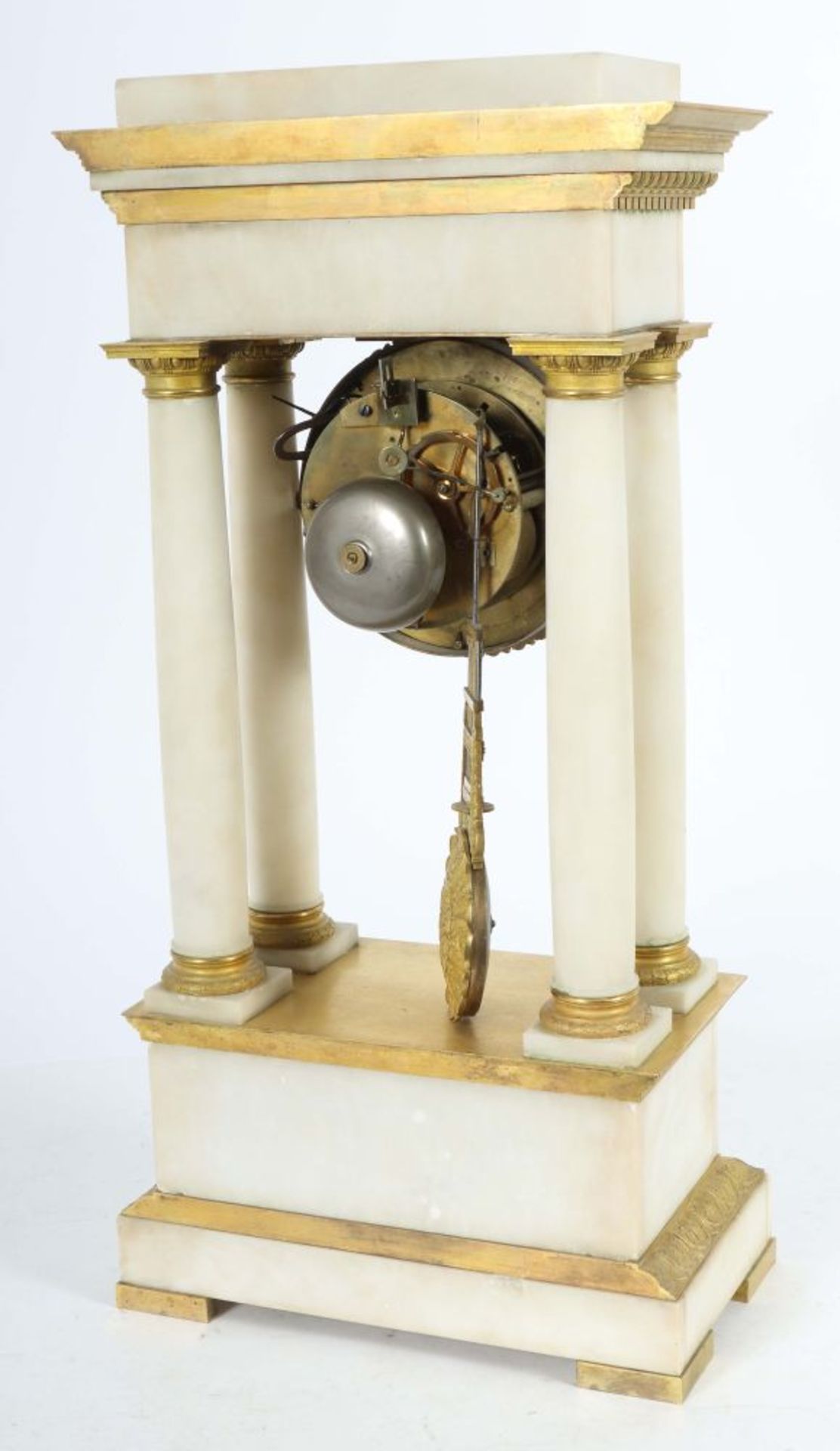 Große Portal-Uhr im Empirestil Anfang - Image 3 of 3
