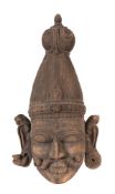 Maske des Shiva Indien, Ende