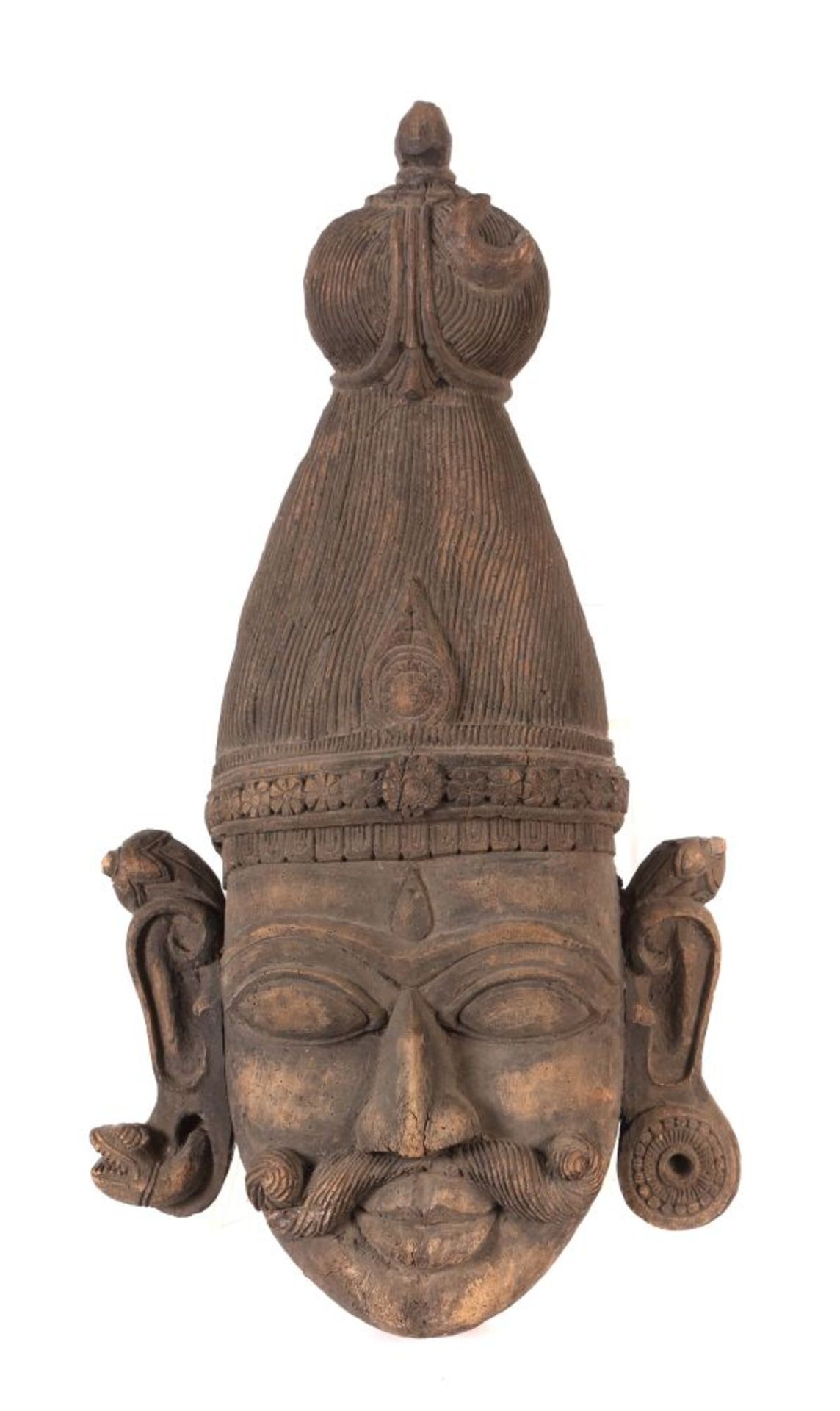 Maske des Shiva Indien, Ende